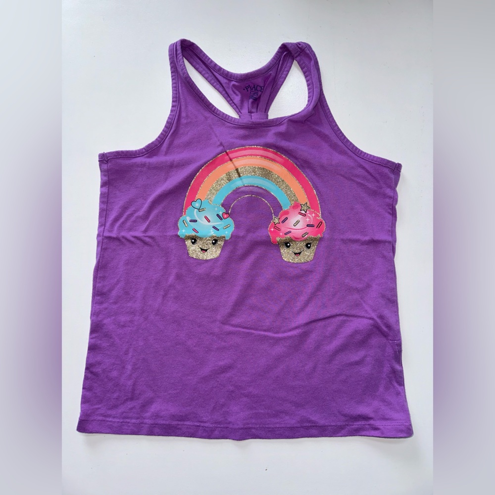 The Children's Place, Tank Top, Girls, Size 10-12, purple
